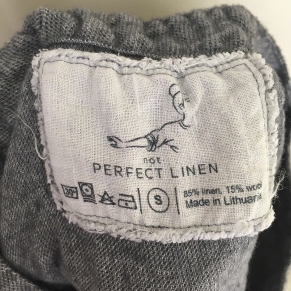 NOT PERFECT LINEN January Wool & Linen Top - Picture 5 of 6